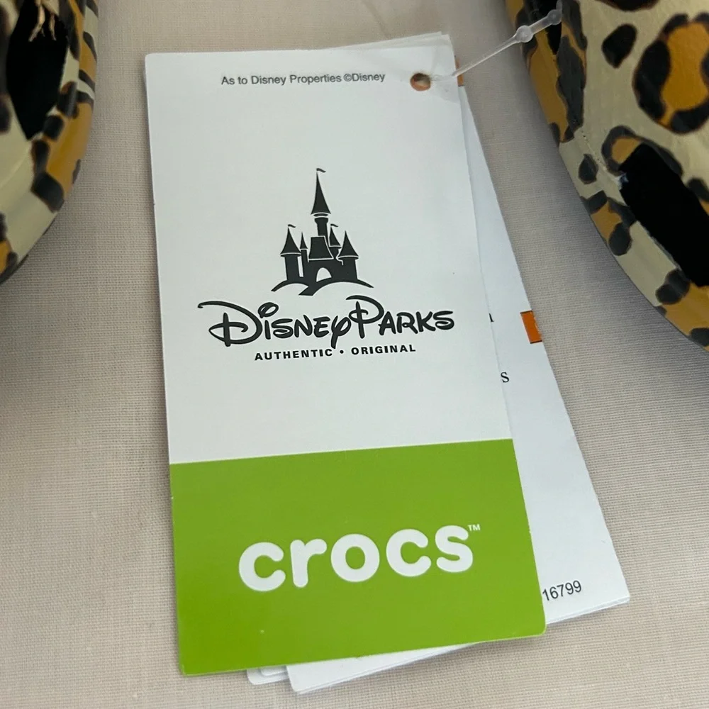 NWT Disney Leopard CROCS - Picture 13 of 14